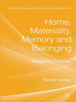 cover image of Home, Materiality, Memory and Belonging